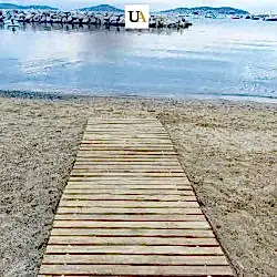 Ahşap Plaj Yürüyüş Yolu