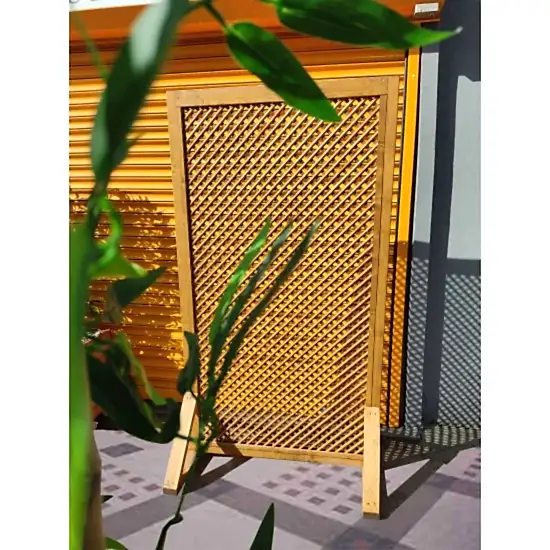 Ayaklı Ahşap Seperatör Paravan I UygunAhsap