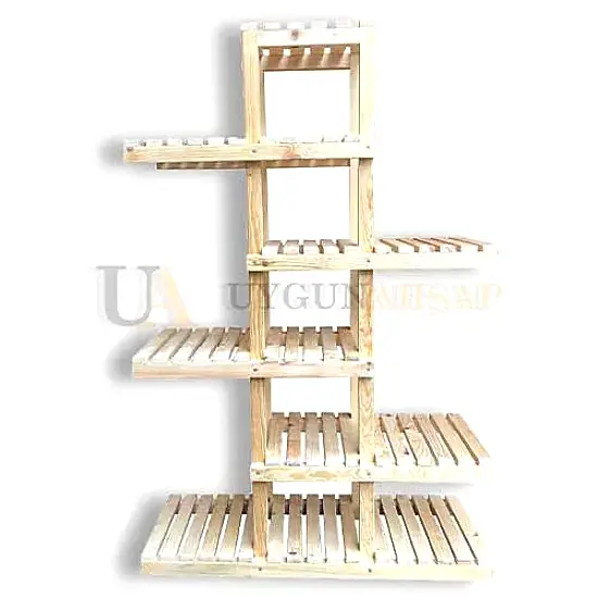 Ahşap Saksı Standı I Saksılık I UygunAhşap