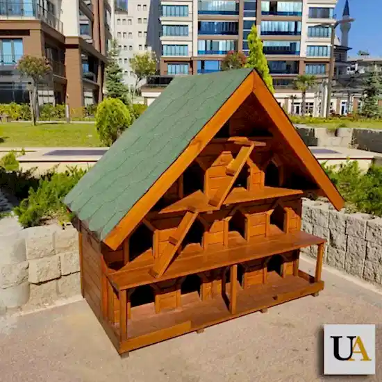 Kedi Evi Fiyatları Dış Mekan Büyük Çoklu Ahşap Kedi Evi Modelleri I UygunAhşap