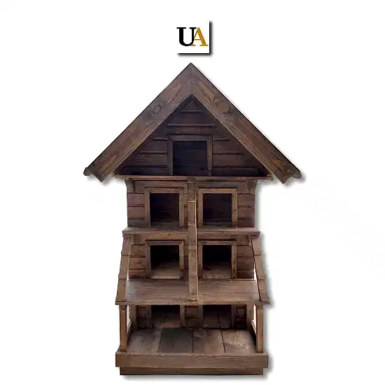 Dış Mekan Büyük Çoklu Ahşap Kedi Evi Modelleri I UygunAhşap
