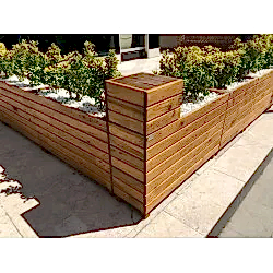 Lambri Ahşap Saksı