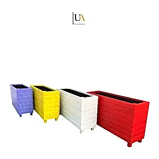 Dış Mekan Büyük Uzun Ahşap Saksı Modelleri I UygunAhşap