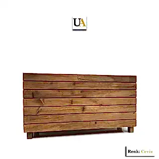 Dış Mekan Büyük Uzun Ahşap Saksı Modelleri I UygunAhşap