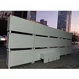 Dış Mekan Büyük Uzun Ahşap Saksı Modelleri I UygunAhşap