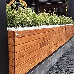 Lambri Ahşap Saksı Lambri Ahşap Saksı