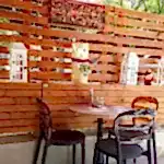 Lambri Saksılı Ahşap Paravan