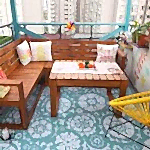 Ahşap Oturma Grupları