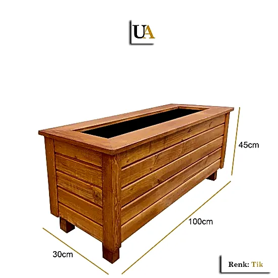 Dış Mekan Ahşap Saksı Modelleri I UygunAhşap