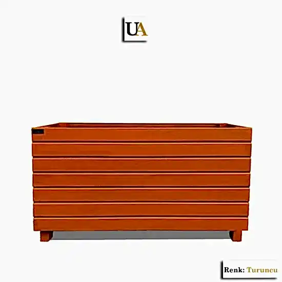 Dış Mekan Büyük Uzun Ahşap Saksı Modelleri I UygunAhşap