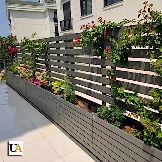 Lambri Saksılı Ahşap Paravan Seperatör Fiyatları I UygunAhsap