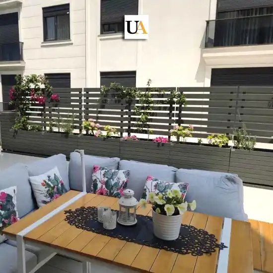 Lambri Saksılı Ahşap Paravan Seperatör Fiyatları I UygunAhsap