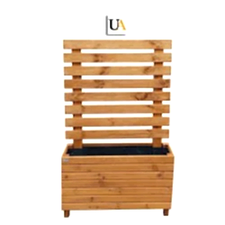 Lambri Saksılı Ahşap Paravan Lambri Saksılı Ahşap Paravan