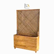 Seperatörlü Ahşap Saksı