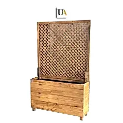 Seperatörlü Ahşap Saksı Seperatörlü Ahşap Saksı